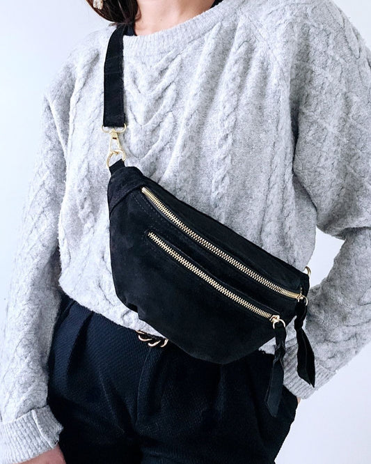 Sac banane Paula noir