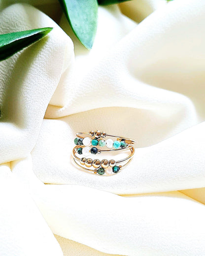 Bague Perla vert