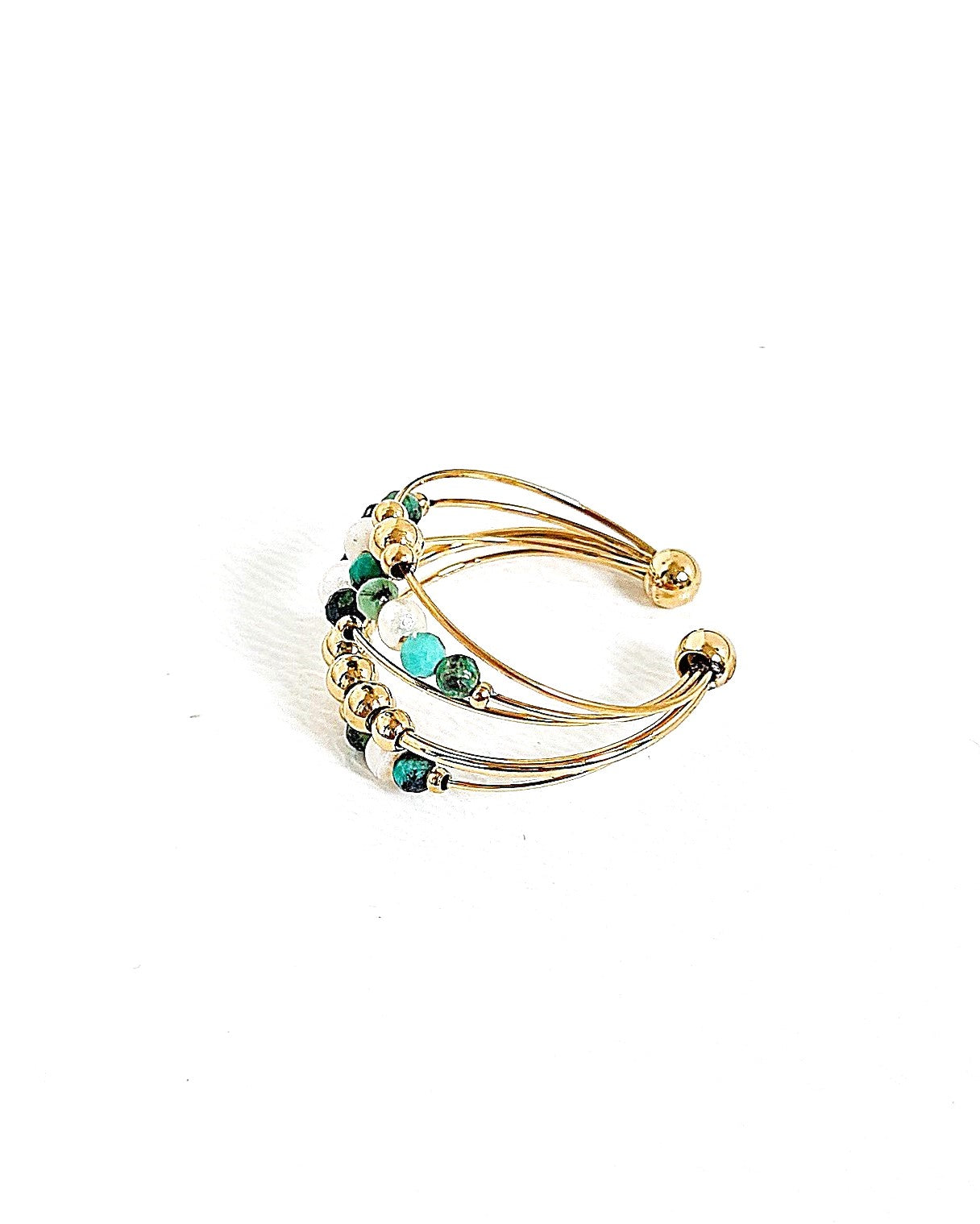 Bague Perla vert