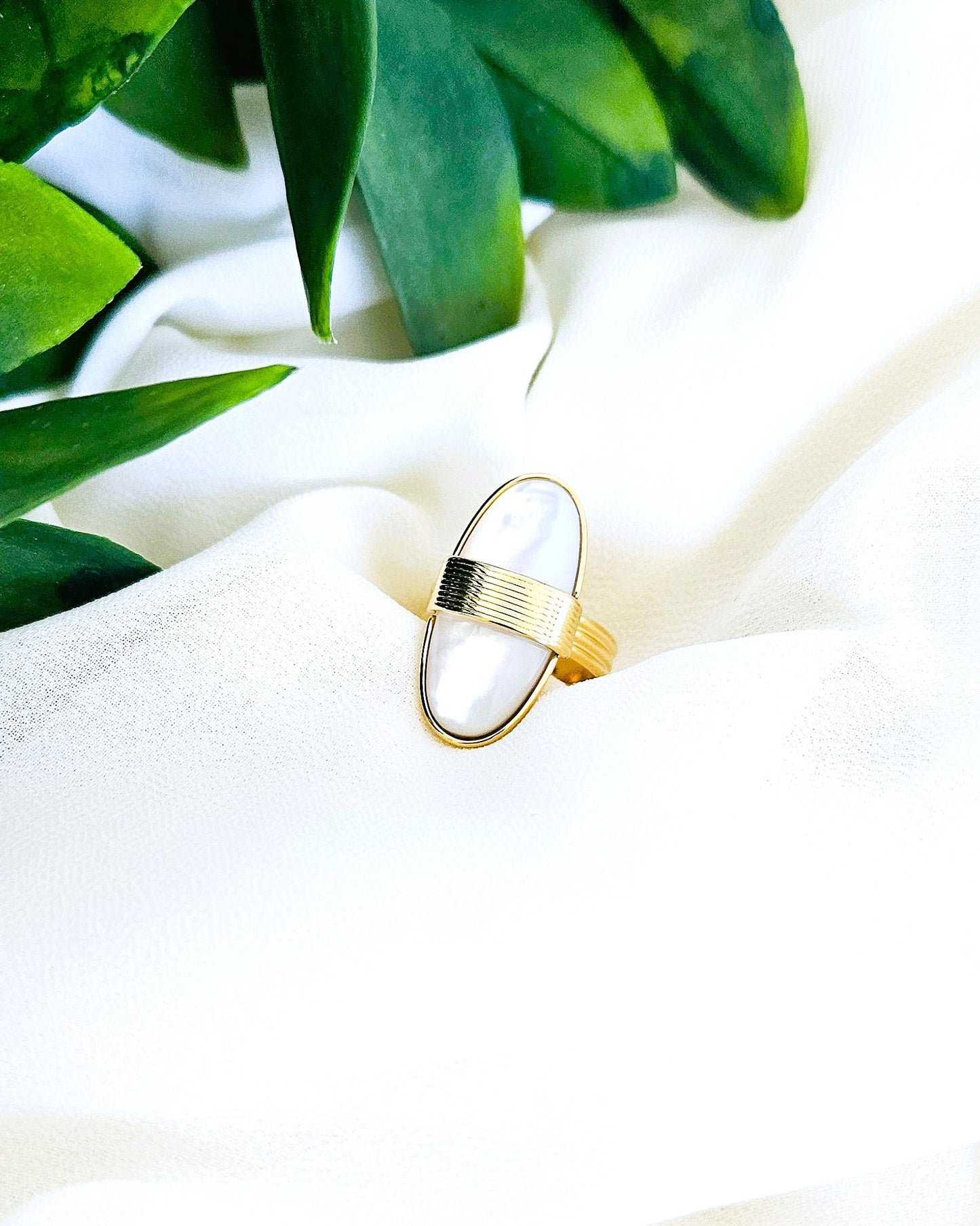 Bague Petra nacre