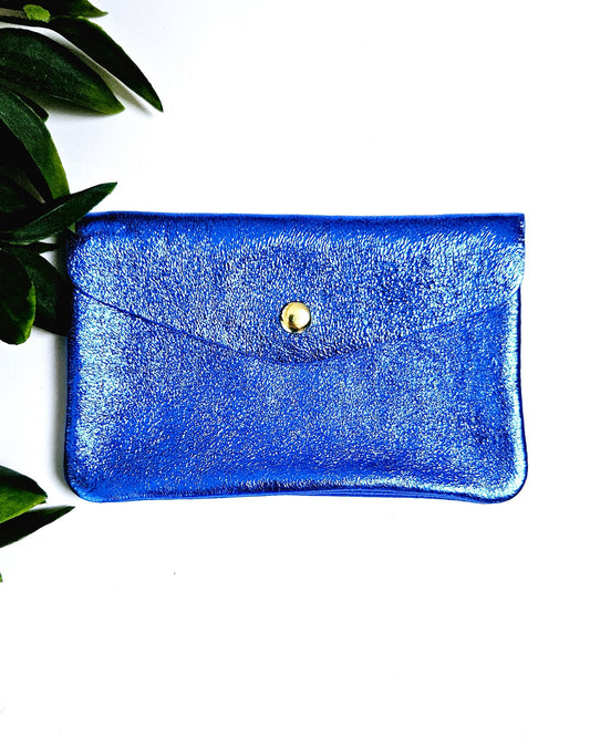Portefeuille Sparkle bleu