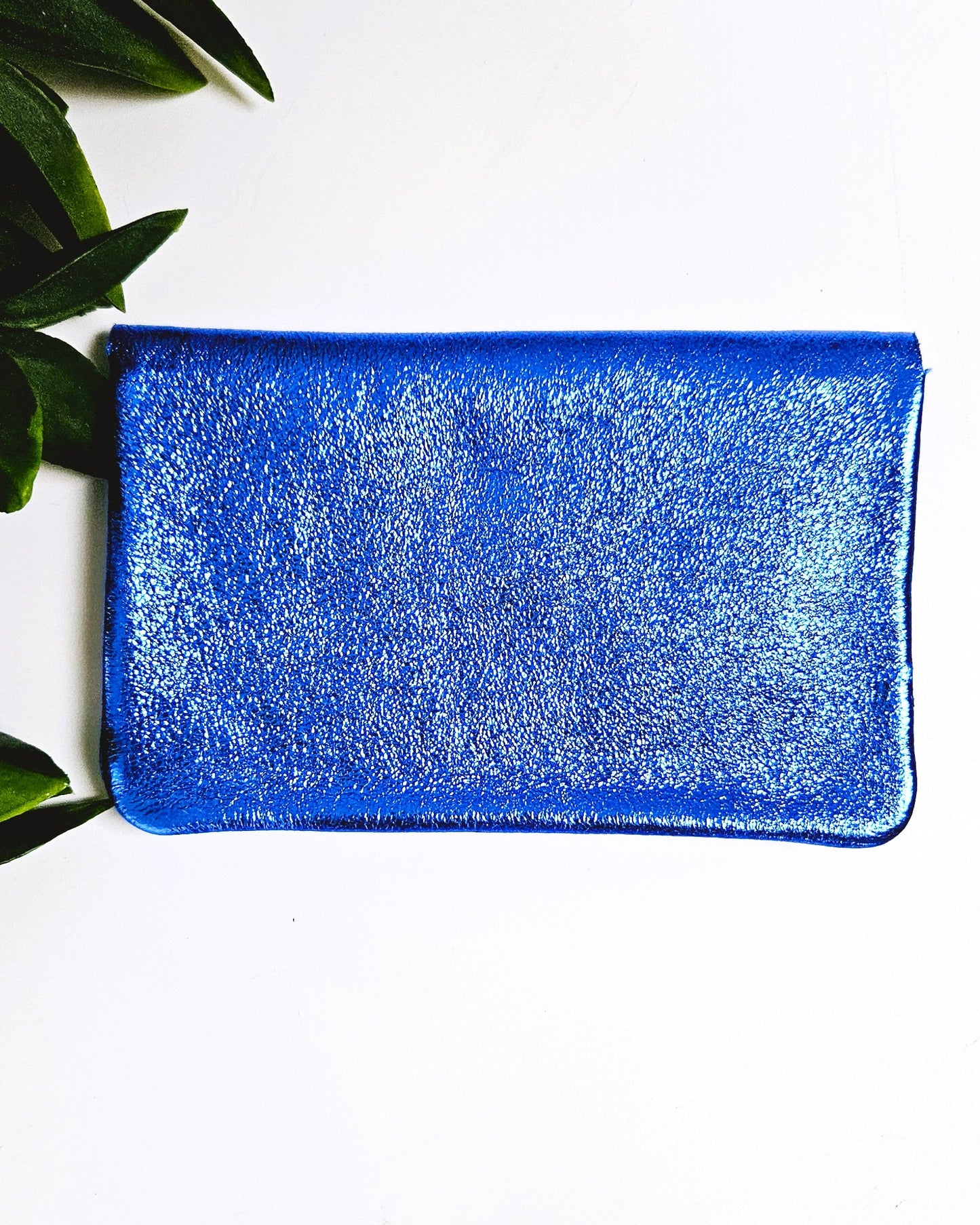 Portefeuille Sparkle bleu