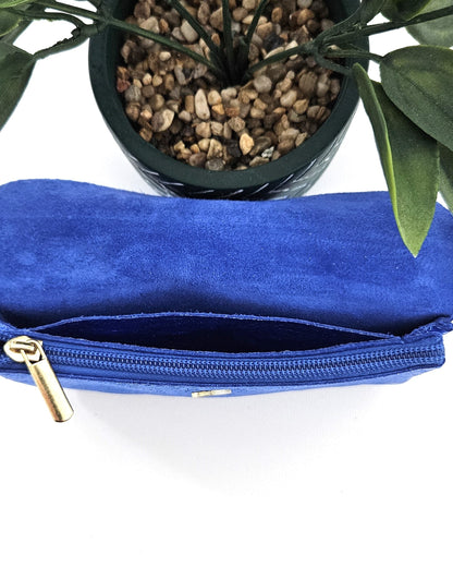 Portefeuille Sparkle bleu
