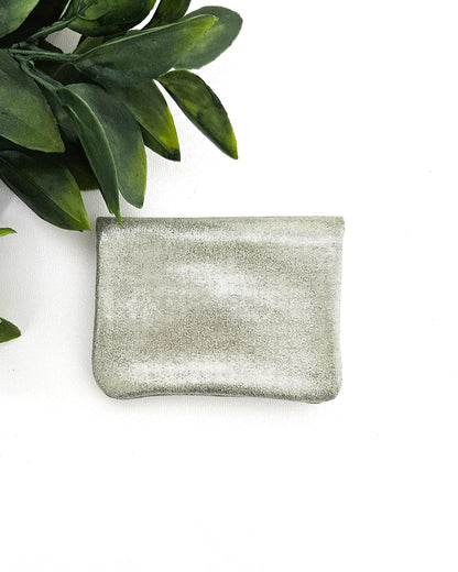 Porte-monnaie Sparkle vert sauge