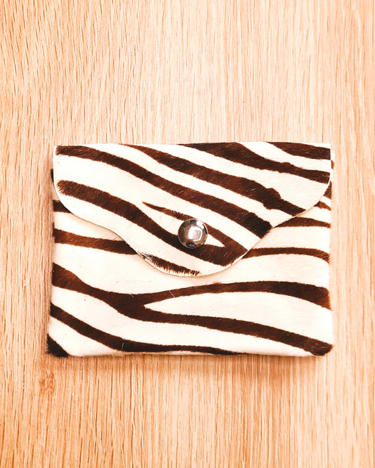 Porte-carte zèbre