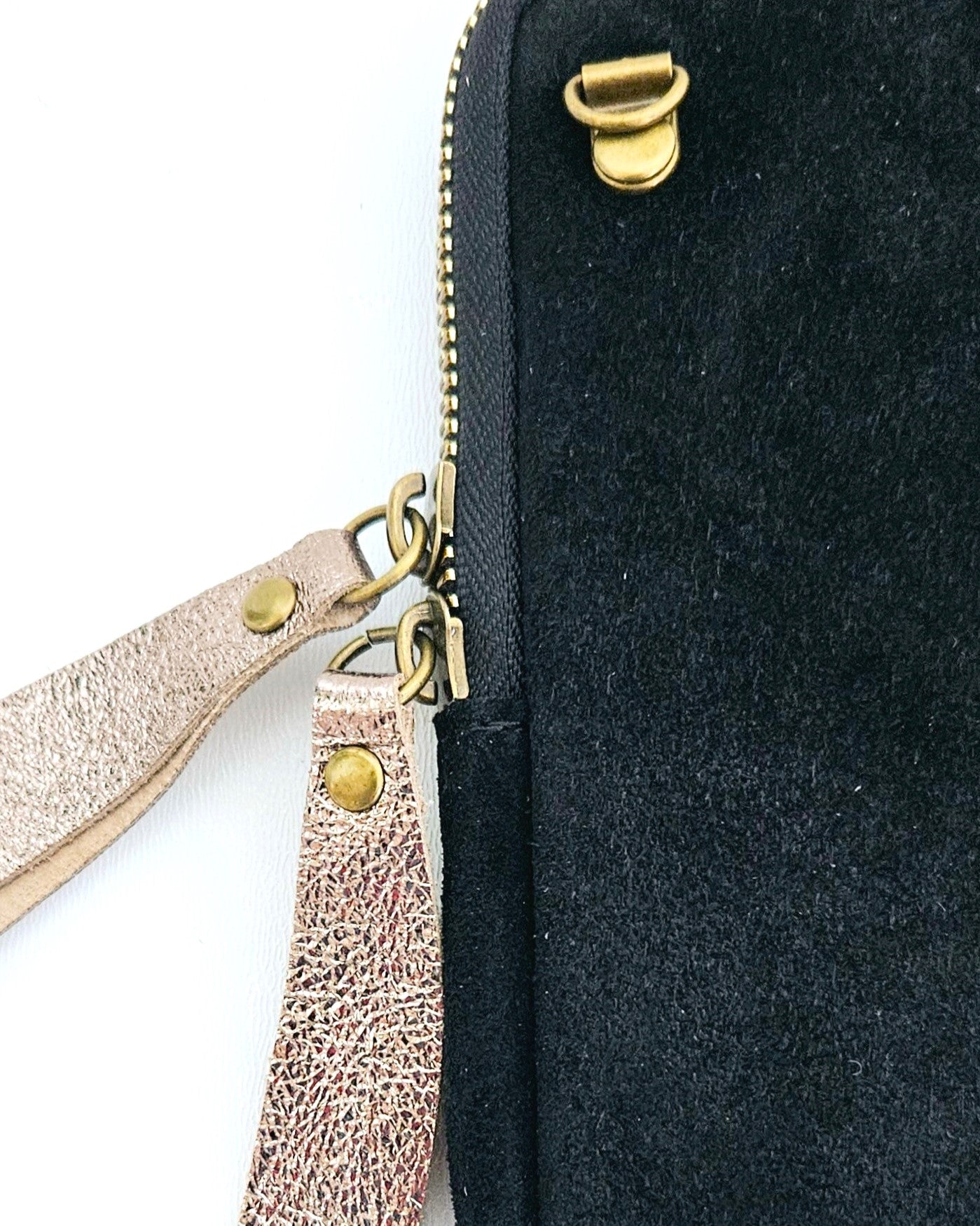 Pochette pour téléphone noire