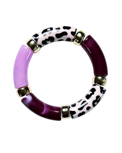 Bracelets Purple - création Bahia