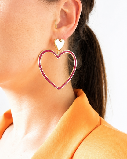 Boucles d'oreilles Cupidon