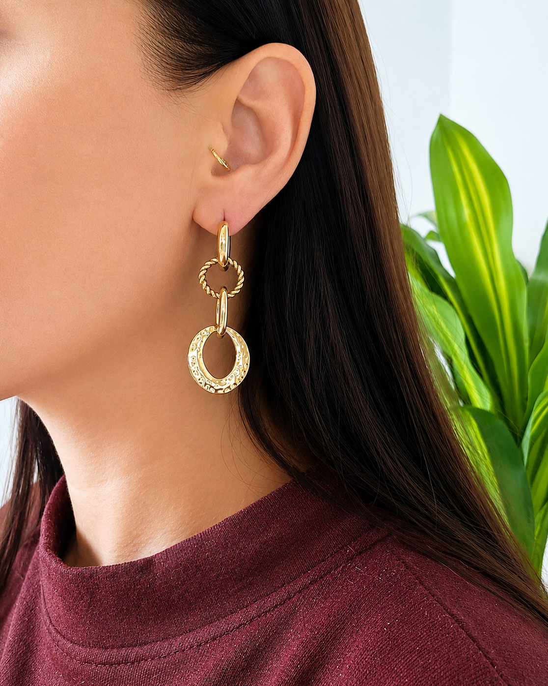 Boucles d'oreilles Nuée