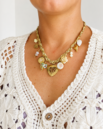 Collier pampilles Soléa