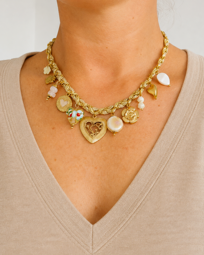 Collier pampilles Soléa