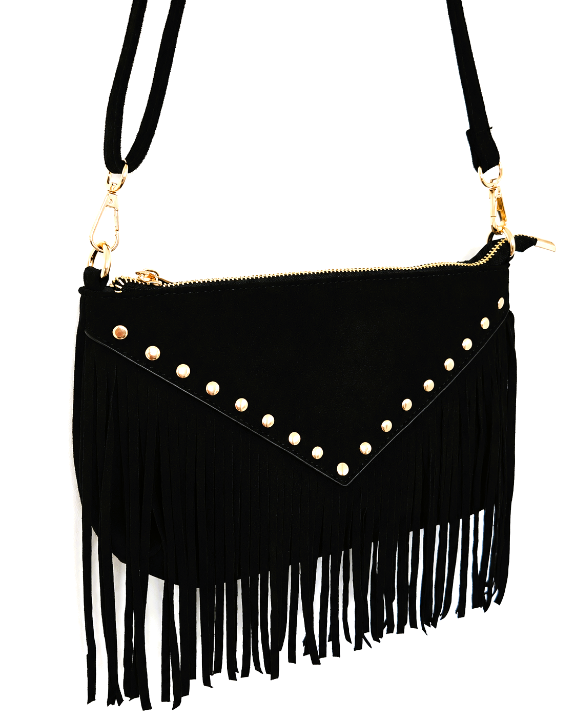 Sac Astra franges noir
