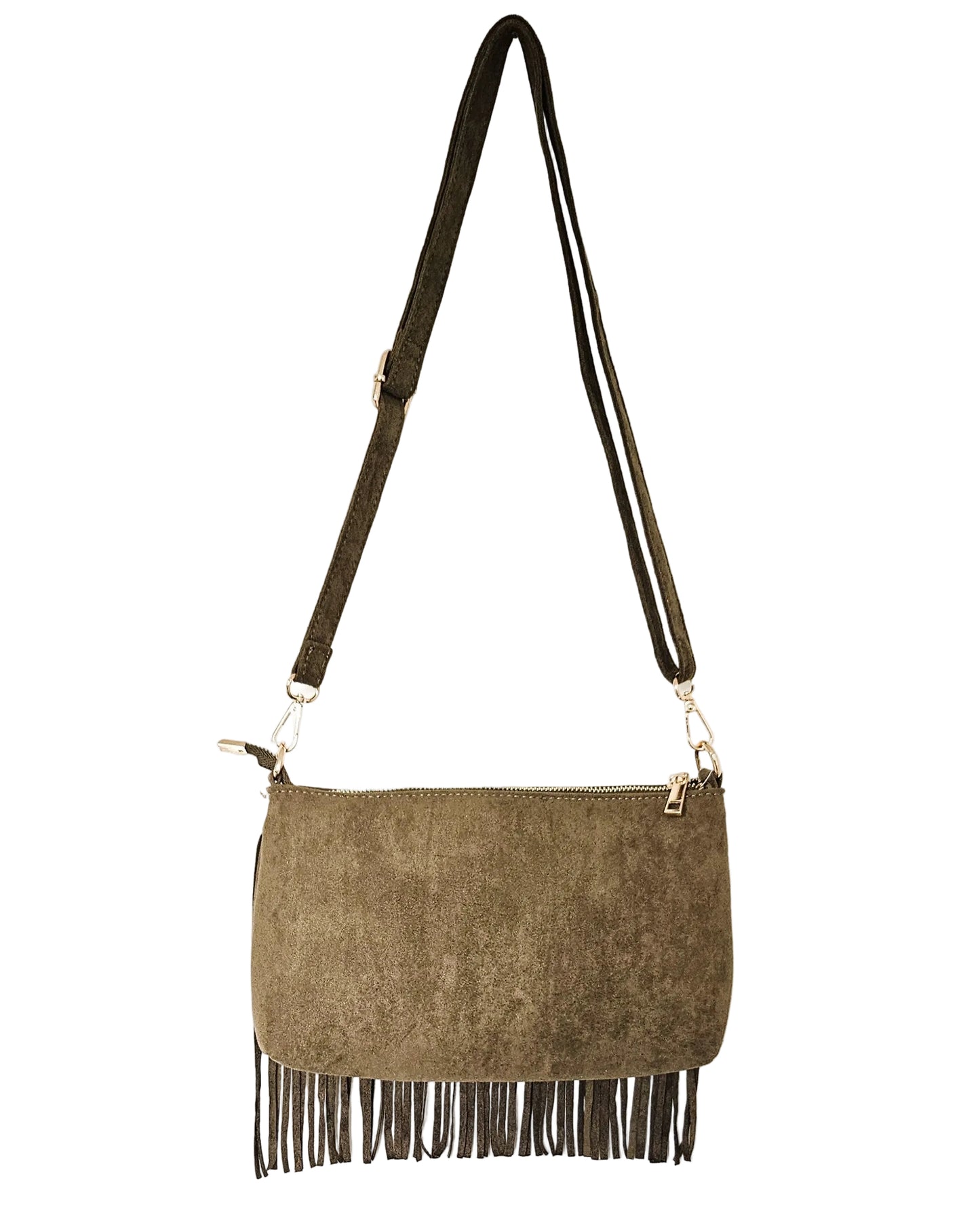 Sac Astra franges kaki