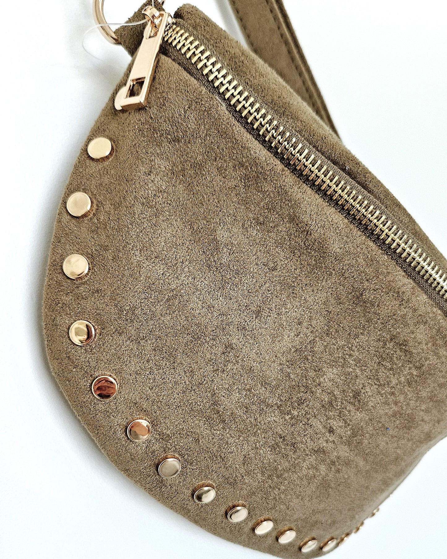 Sac banane Stella clouté kaki