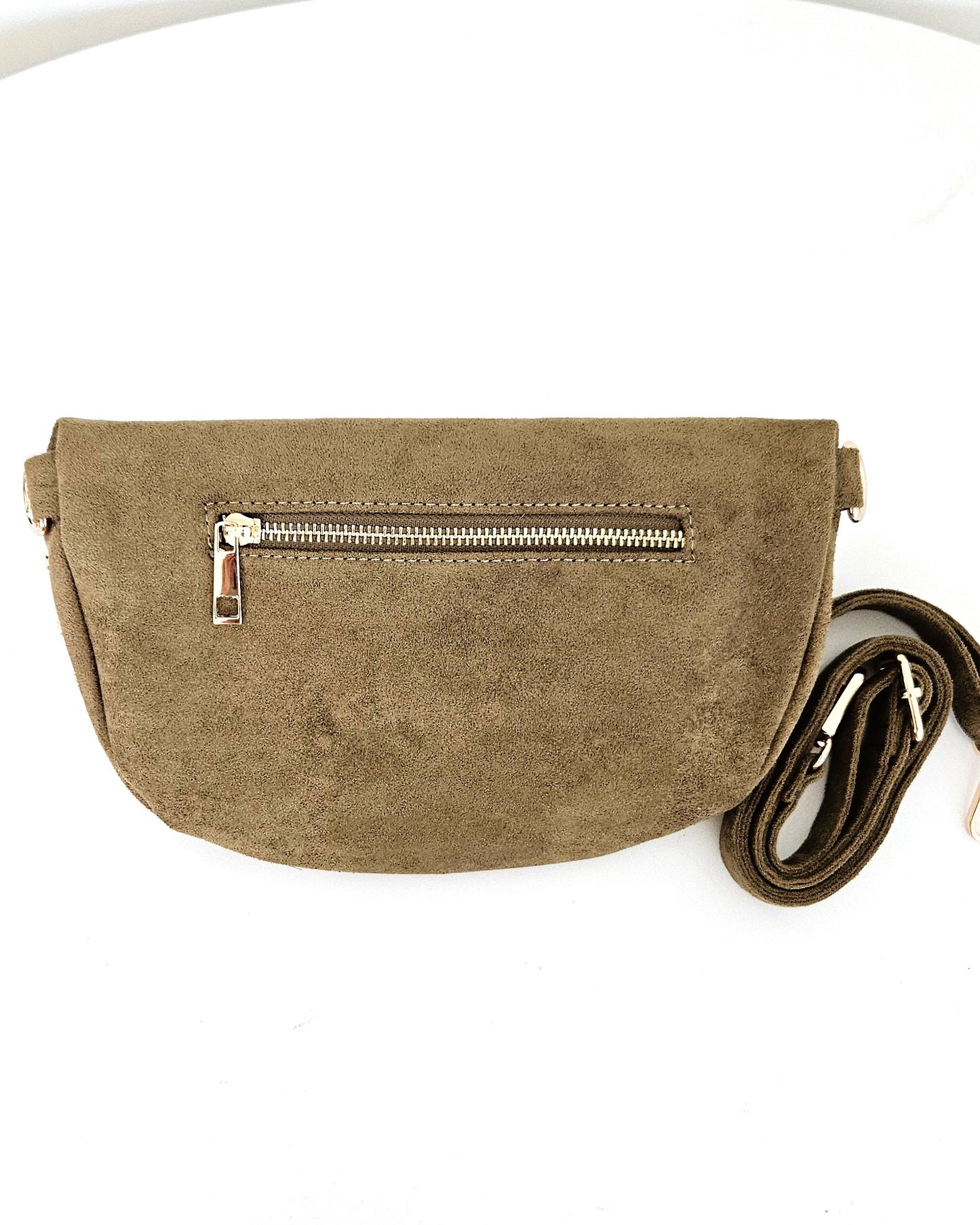 Sac banane Stella clouté kaki