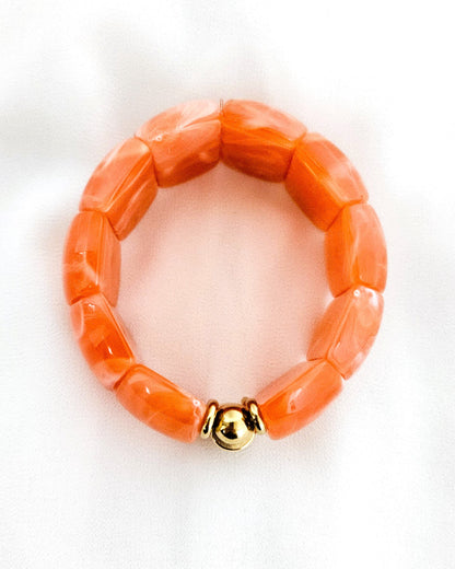 Bracelet Salsa en perles colorées - création bahia