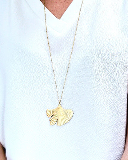 Sautoir Ginkgo
