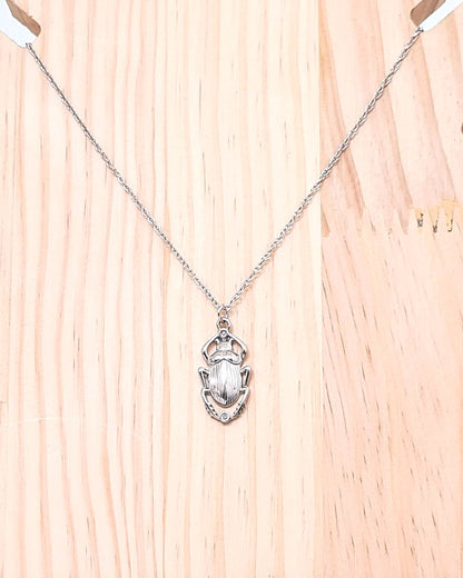 Collier Scarabée argent