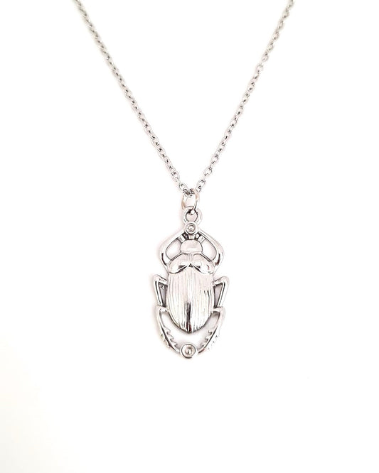 Collier Scarabée argent
