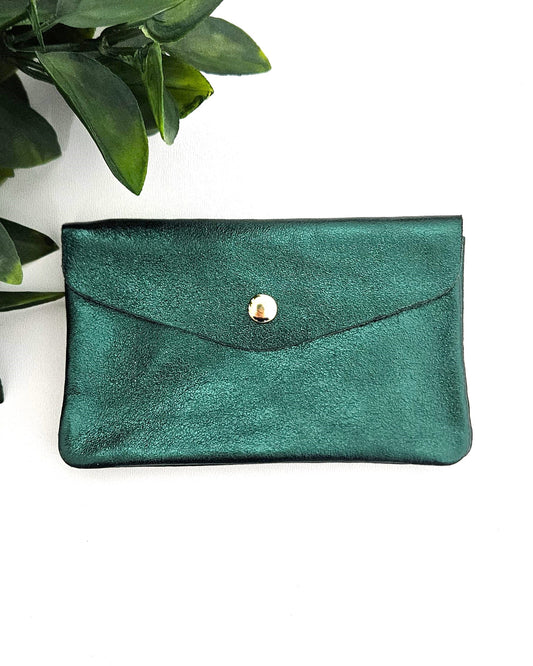 Portefeuille Sparkle vert