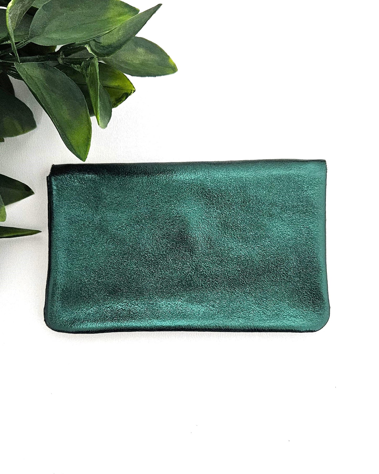 Portefeuille Sparkle vert
