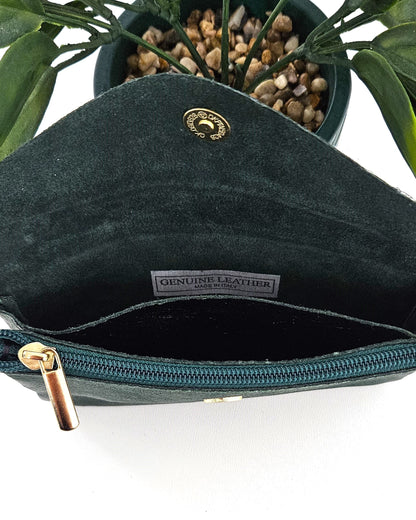 Portefeuille Sparkle vert