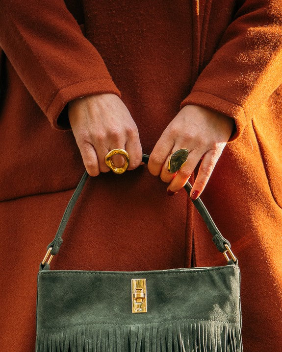 Bague Tamara pierre verte