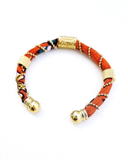 Bracelet Tanzania corail