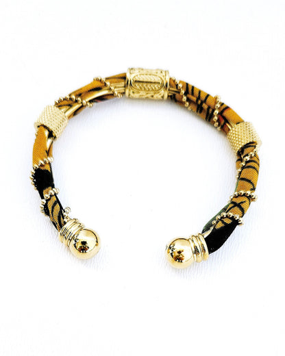 Bracelet Tanzania jaune