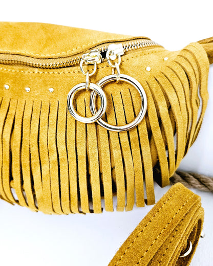 Sac banane Texas jaune moutarde