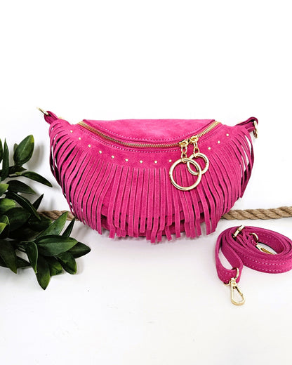 Sac banane Texas rose