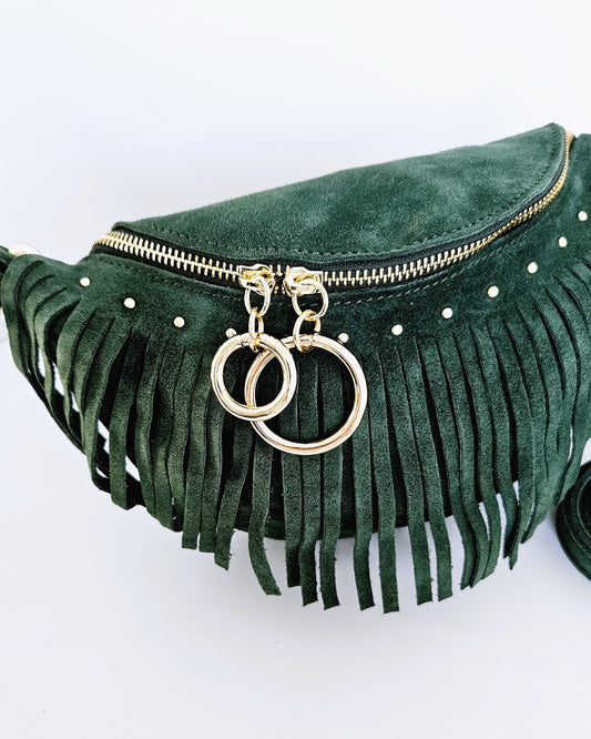 Sac banane Texas vert