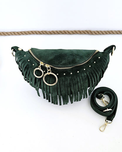 Sac banane Texas vert