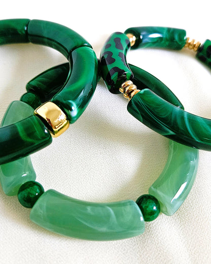 Bracelets Verde - création Bahia