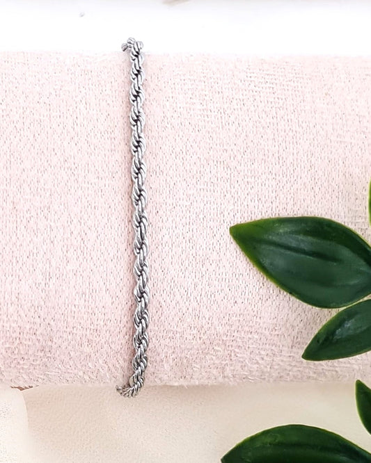 Bracelet Twist argent