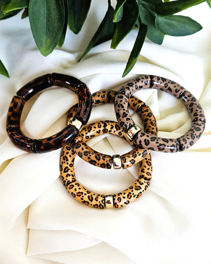Bracelet Wild léopard - création Bahia