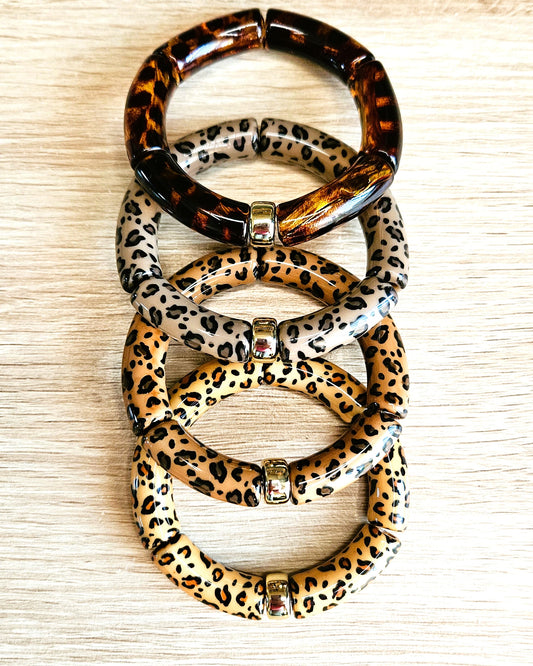 Bracelet Wild léopard - création Bahia