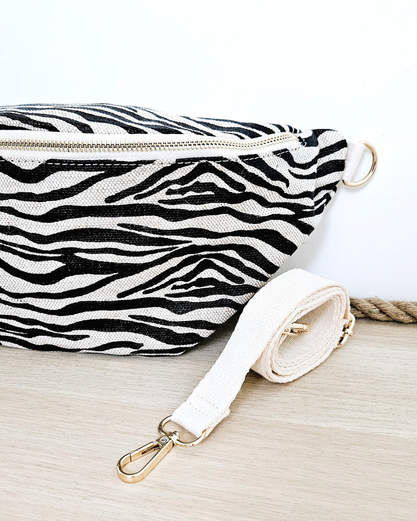 Sac banane Zebra
